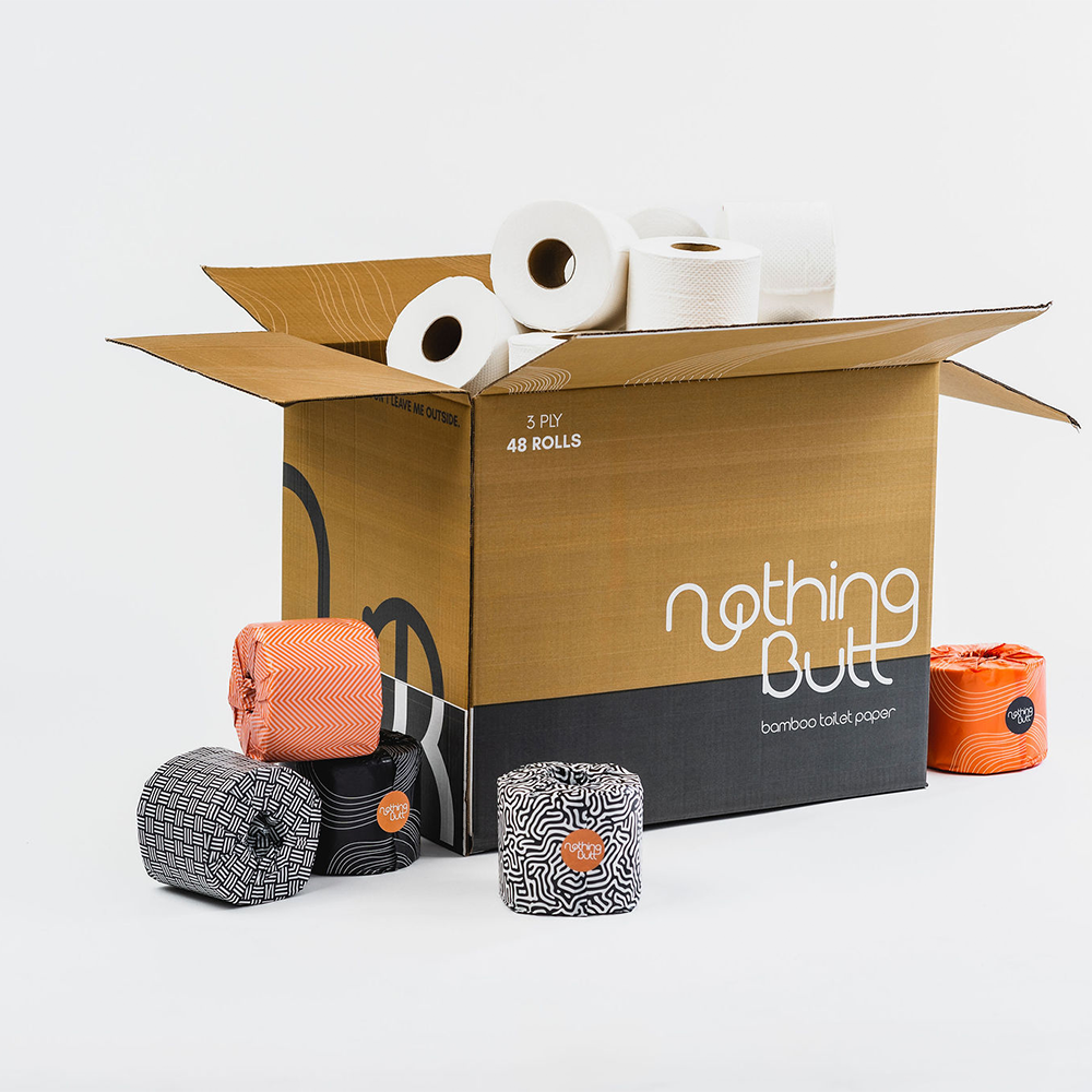 Nothing Butt Bamboo Toilet Roll